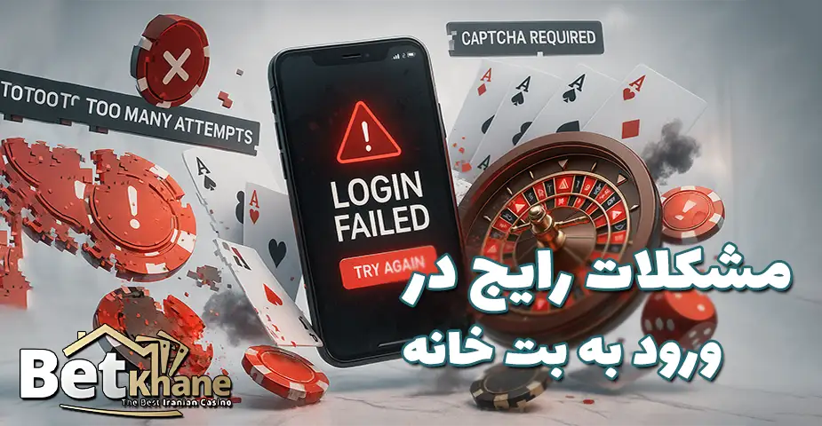 مشکلات رایج در ورود به بت خانه (Betkhane)